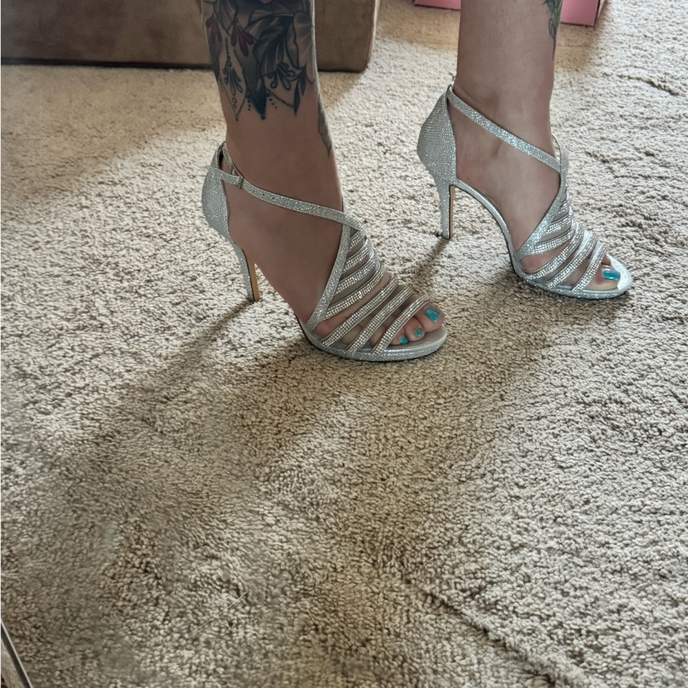 Size 7 Rhinestone Heels -